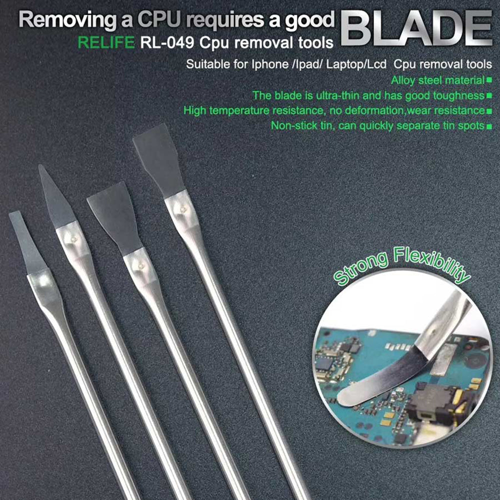 Relife RL-049 5 in 1 Chip CPU Cutter Disassembly Knife Tool Set