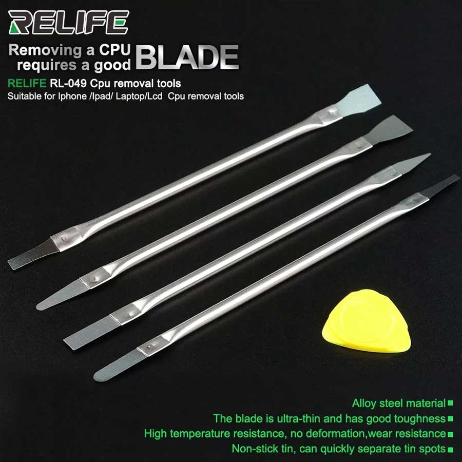 Relife RL-049 5 in 1 Chip CPU Cutter Disassembly Knife Tool Set