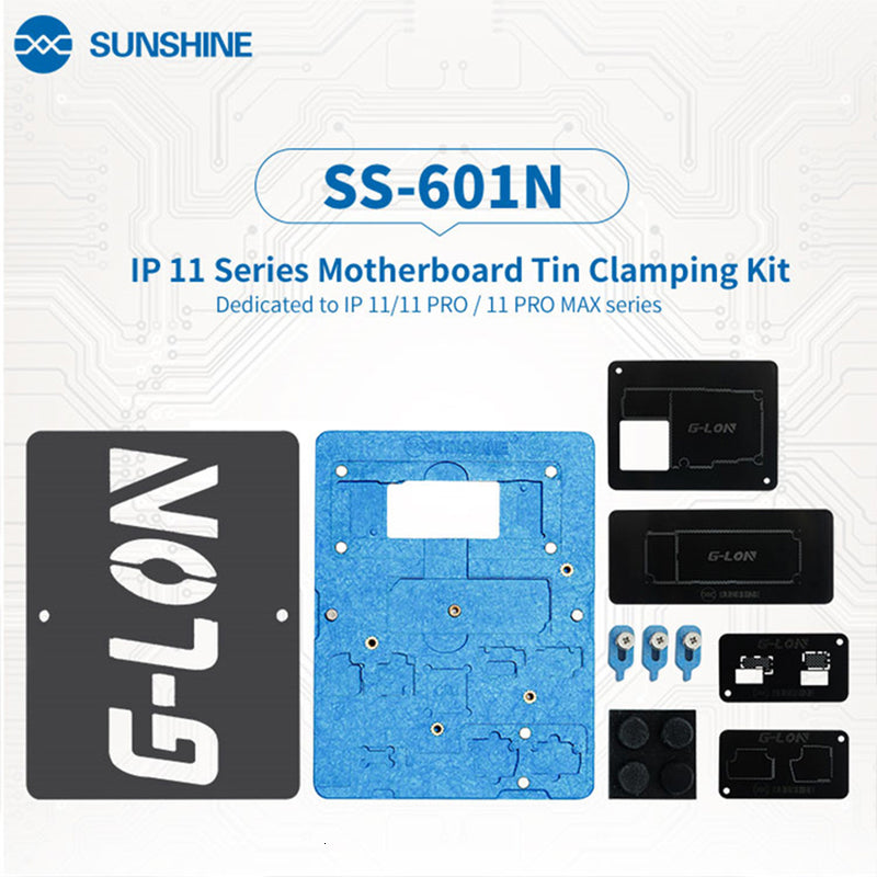 Uniqkart SS-601N Motherboard Tinning Fixture Set for iPhone 11/11 Pro/11 Pro Max