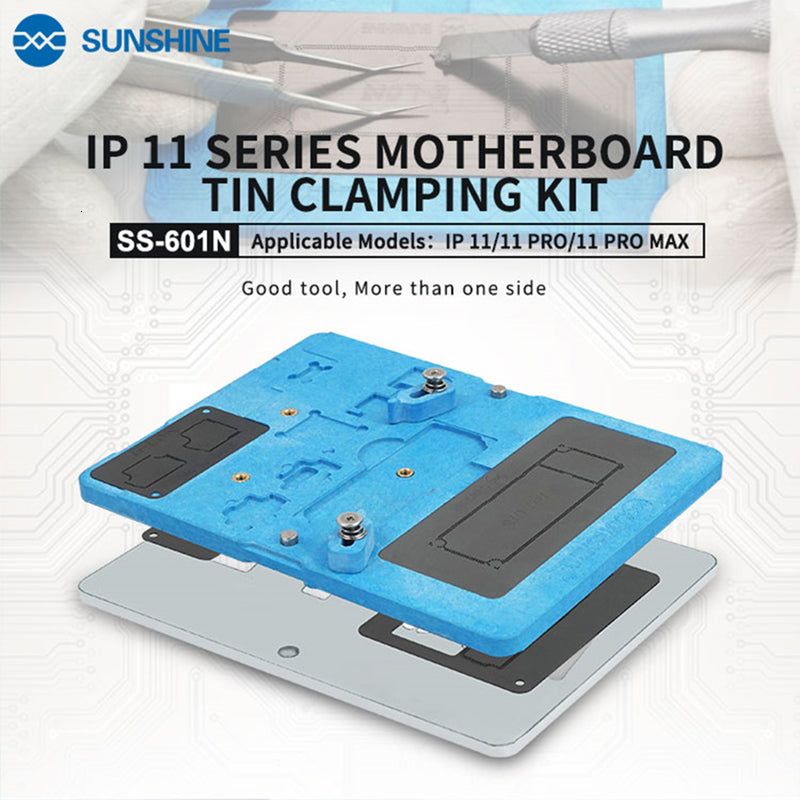 Uniqkart SS-601N Motherboard Tinning Fixture Set for iPhone 11/11 Pro/11 Pro Max