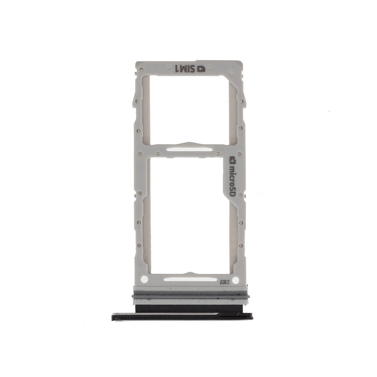 OEM Dual SIM Card Tray Slot Part for Samsung Galaxy S20 G980 - Black