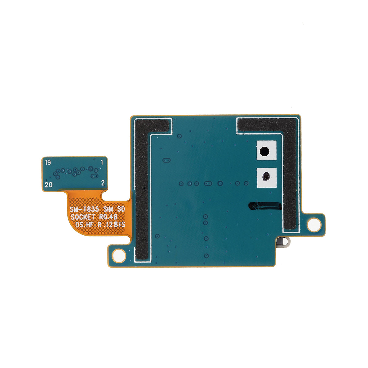 OEM SIM Card Reader Contact Flex Cable for Samsung Galaxy Tab S4 10.5 SM-T835