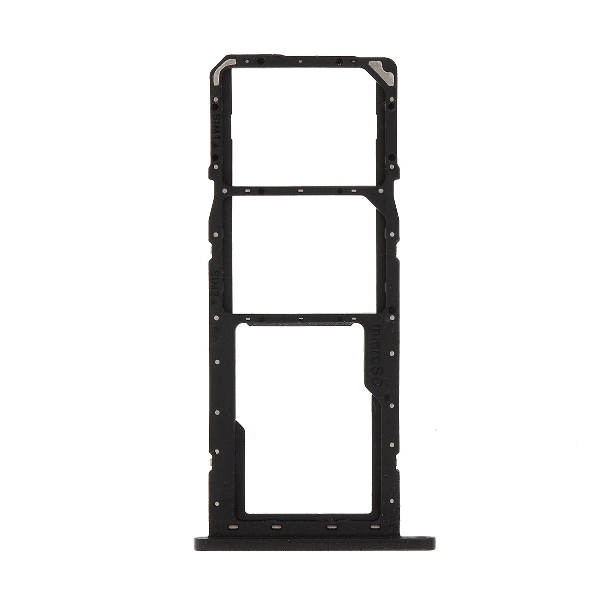 OEM SIM Card Tray Holder Replace Part for Samsung Galaxy A01 A015/A11 - Black
