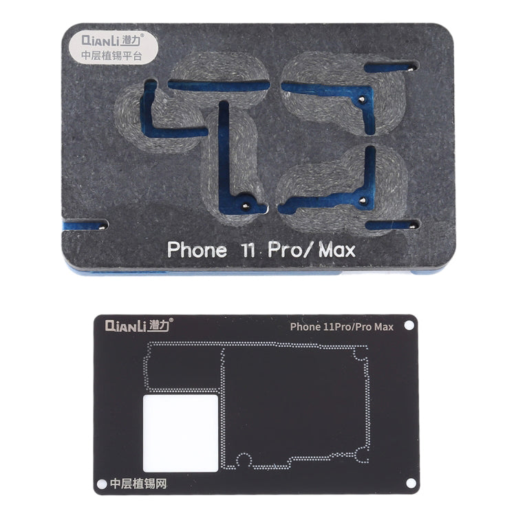 Uniqkart Tin Planting Platform Middle Frame for iPhone 11 Pro/Pro Max