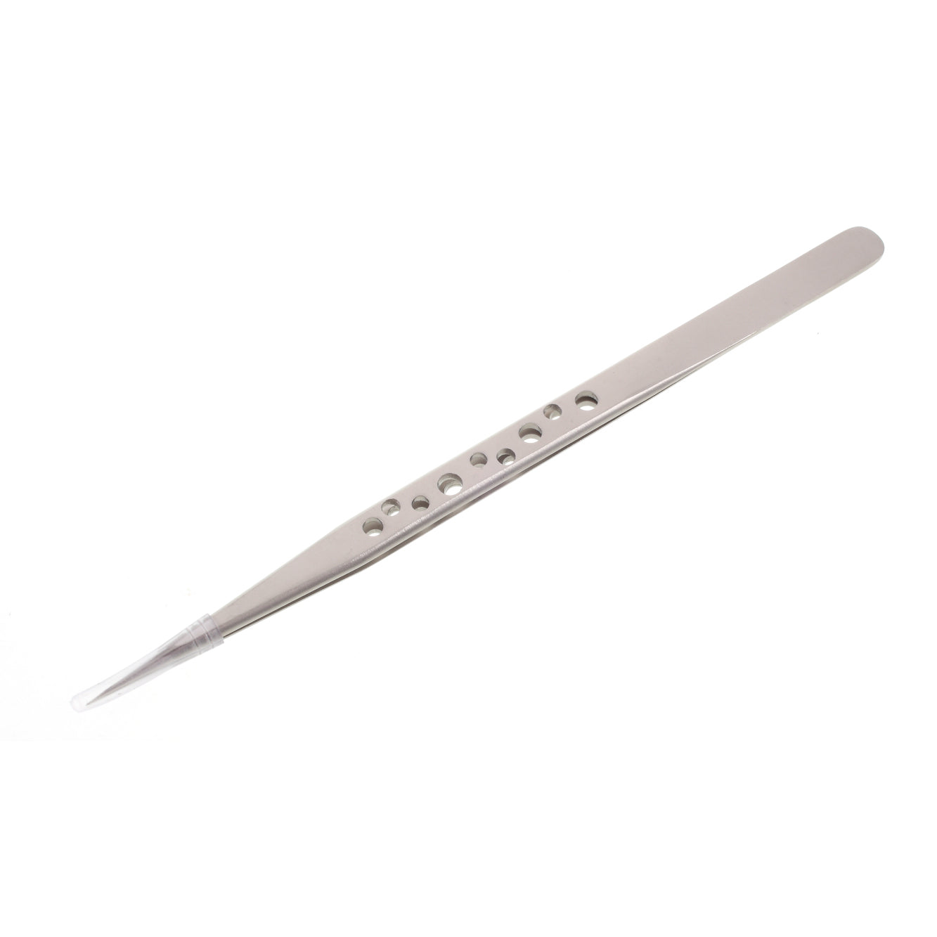 Uniqkart ST-14K High Strength Metal Long Pointed Tip Tweezers