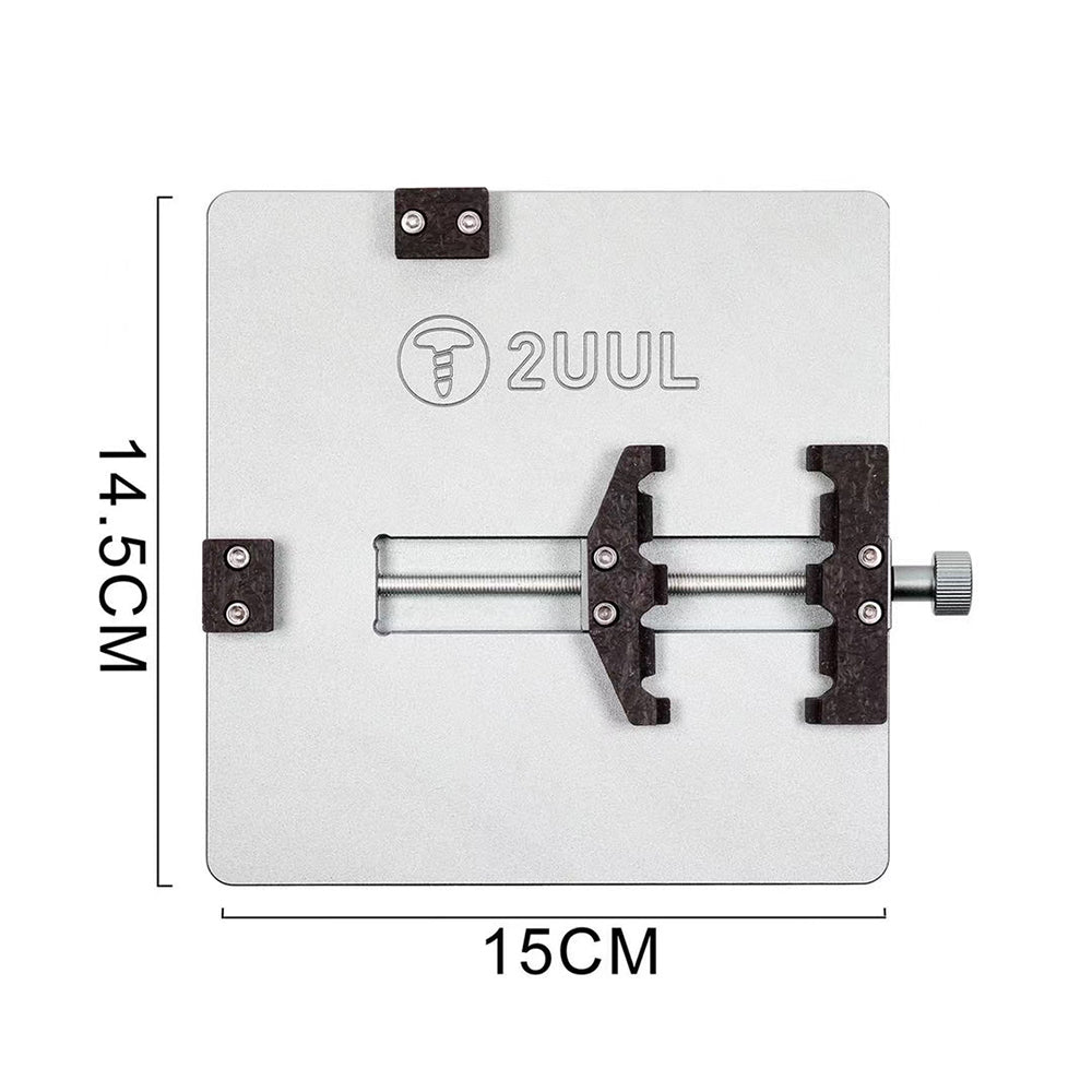 2UUL PCB Holder Tool Set 3 in 1 Backcover for iPhone Motherboard Back Glass Replacment PCB Repair Fixture