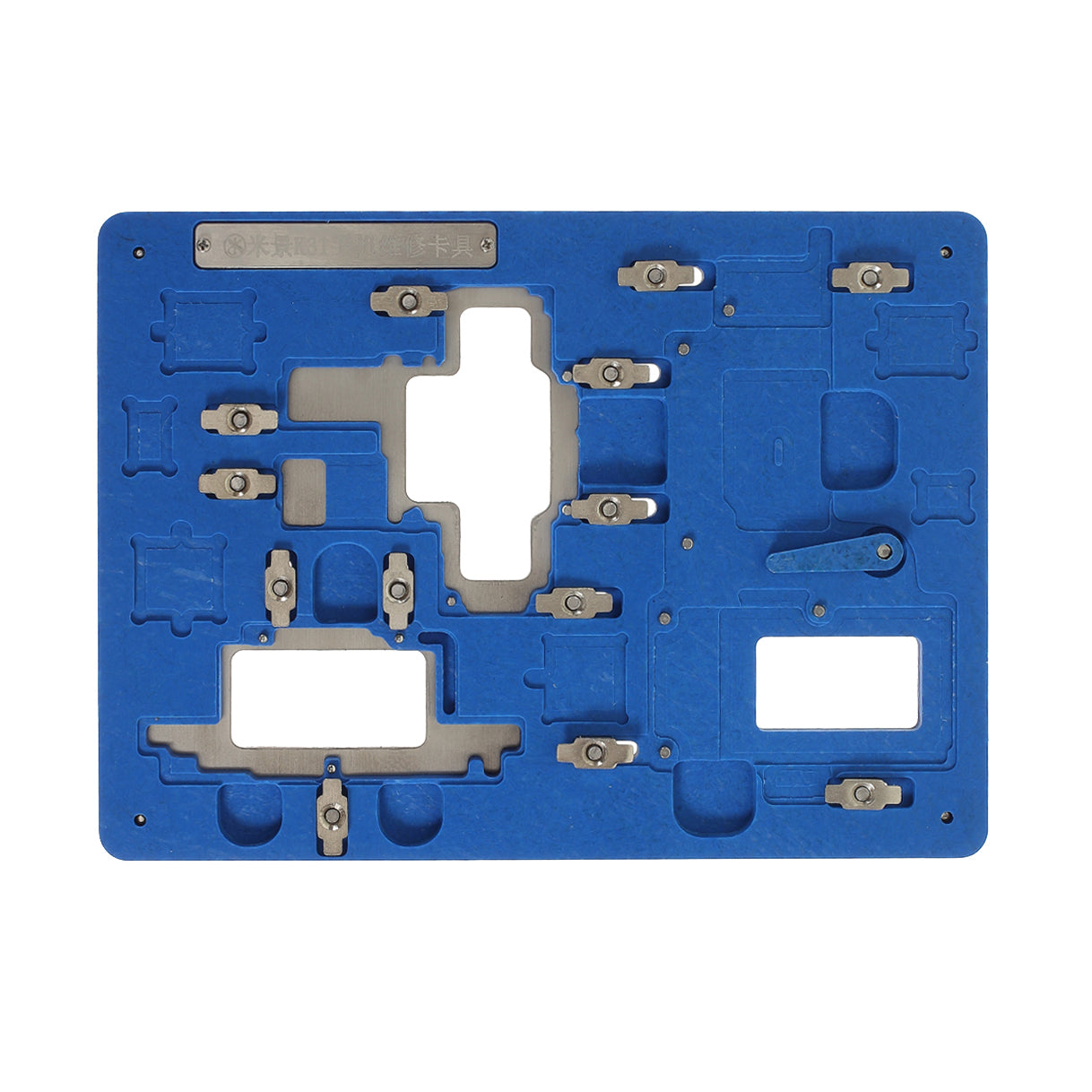 Uniqkart K31 6-in-1 Mobile Phone Mainboard Maintenance Fixture Hard Disk CPU Baseband Degumming for iPhone X