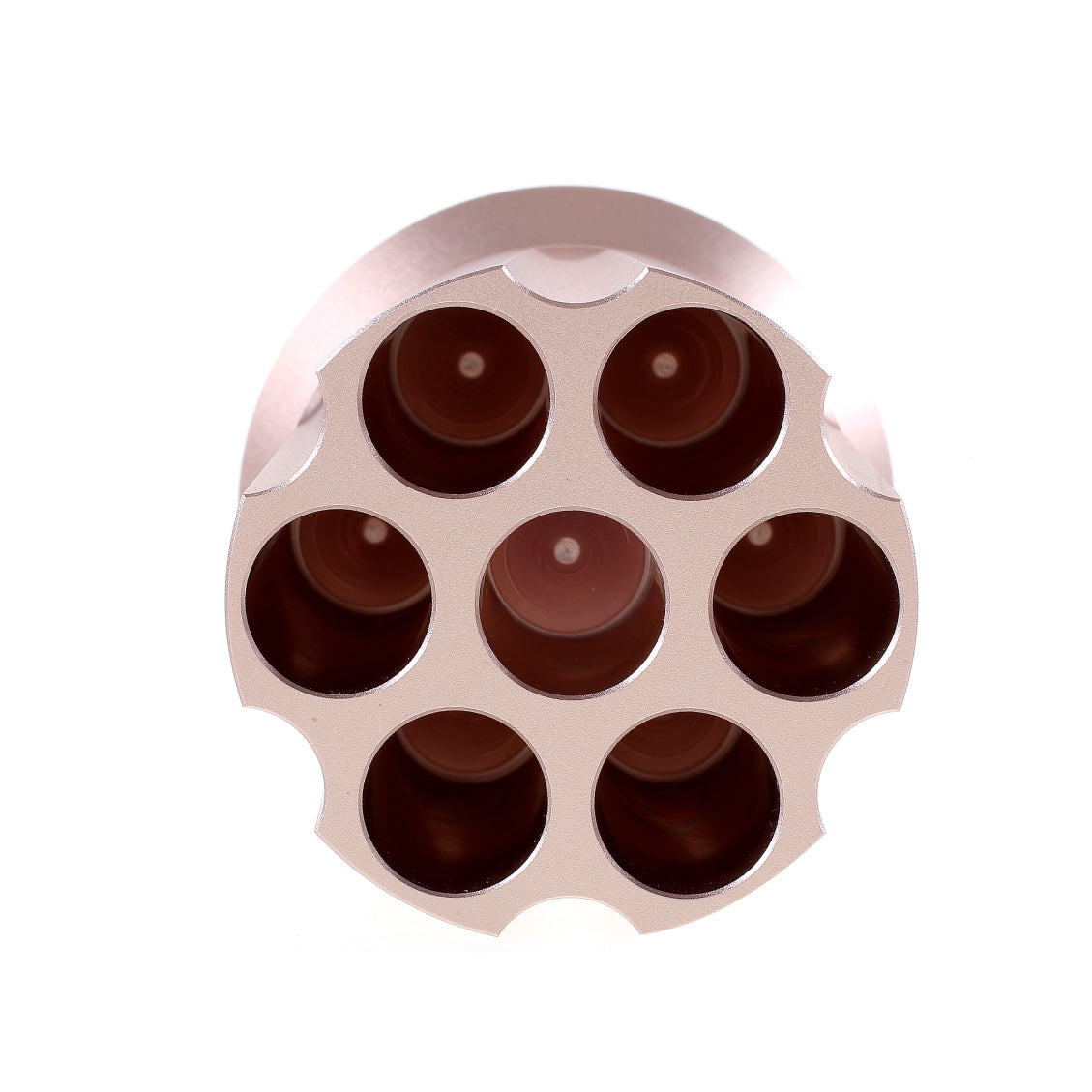 Screwdriver Organizer Non-slip Metal Base Rotating Tool Holder - Rose Gold