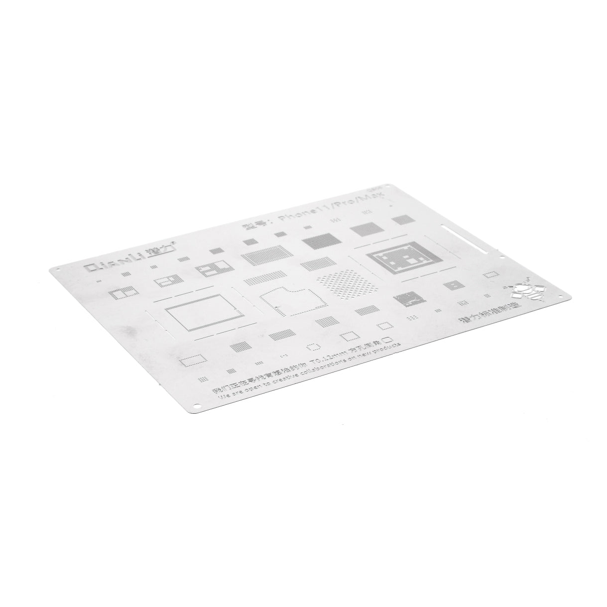 Bumblebee Stencils IC Chip BGA Reballing Stencil Solder Template for iPhone 11/11 Pro/11 Pro Max
