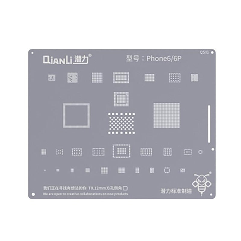Bumblebee Stencils IC Chip BGA Reballing Stencil Solder Template for iPhone 6/6 Plus