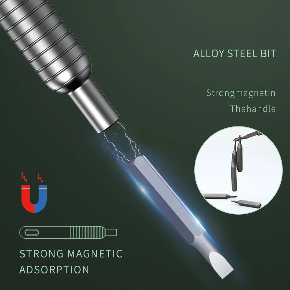 KING'SDUN KS-840031 Precision 31-in-1 Screwdriver Set - Green