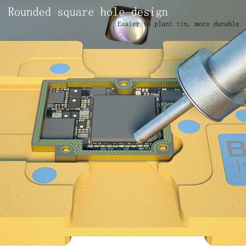 KOOSTR 6 in 1 Middle Frame Reballing Platform for iPhone X/XS/MAX/11/11 Pro/11 Pro Max