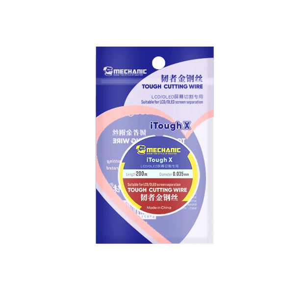 Diamante Wire for Mobile Phone LCD Screen Separation, Size: 0.035mm x 200m