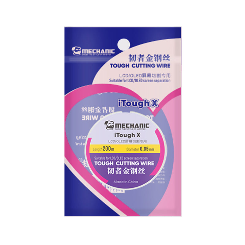 Diamante Wire for Mobile Phone LCD Screen Separation, Size: 0.05mm x 200m