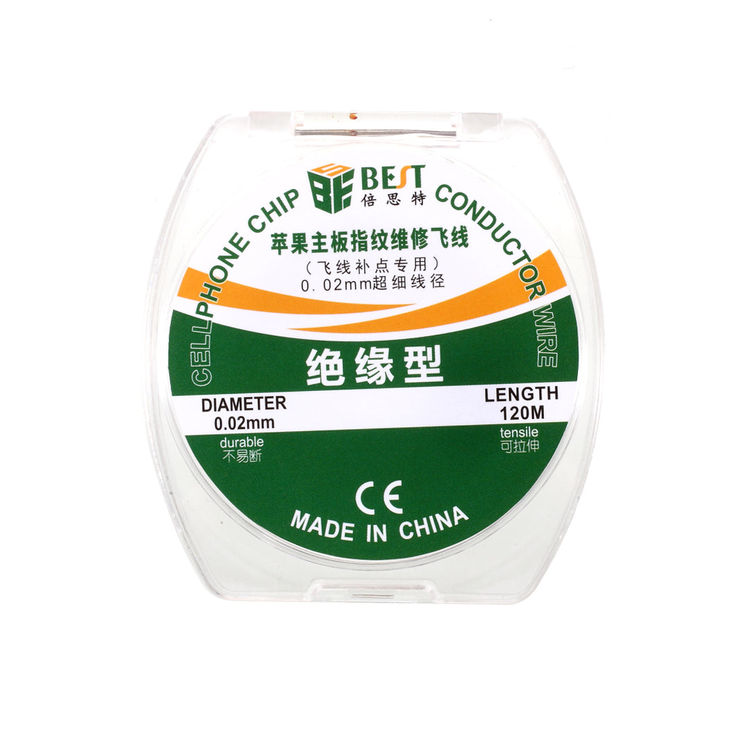 Uniqkart 0.02mm Insulation Type Cell Phone Chip Conductor Wire for iPhone Repair Tools