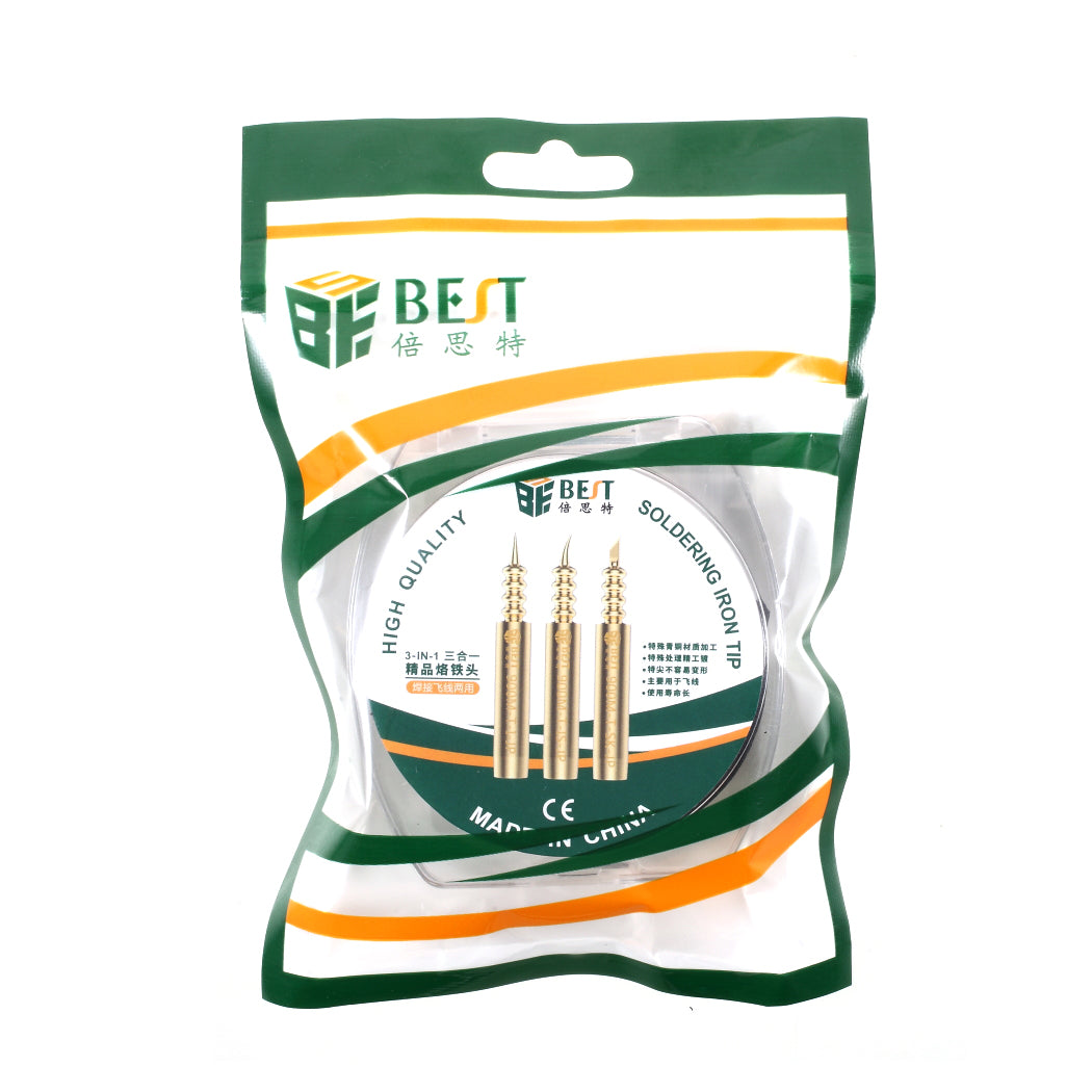 Uniqkart 3-in-1 High Quality Soldering Iron Tips