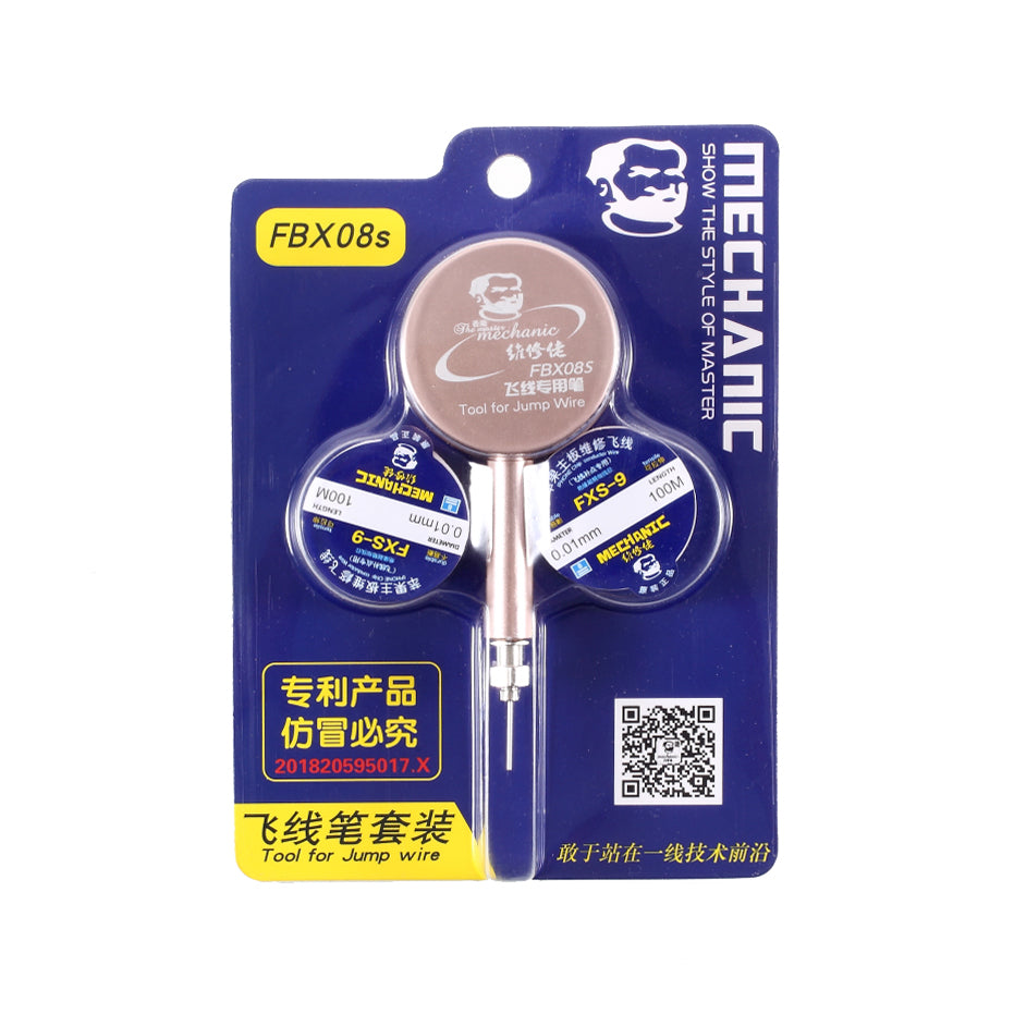 Mechanic FBX08s Pure Copper Fly Wire Soldering Iron Tip Tool for Jump Wire Repair Tool Set