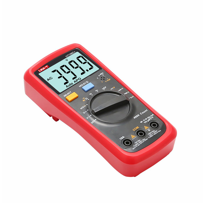 UNI-T UT136C+ Auto Range Digital Multimeter AC/DC Resistance Frequency Meter Tester