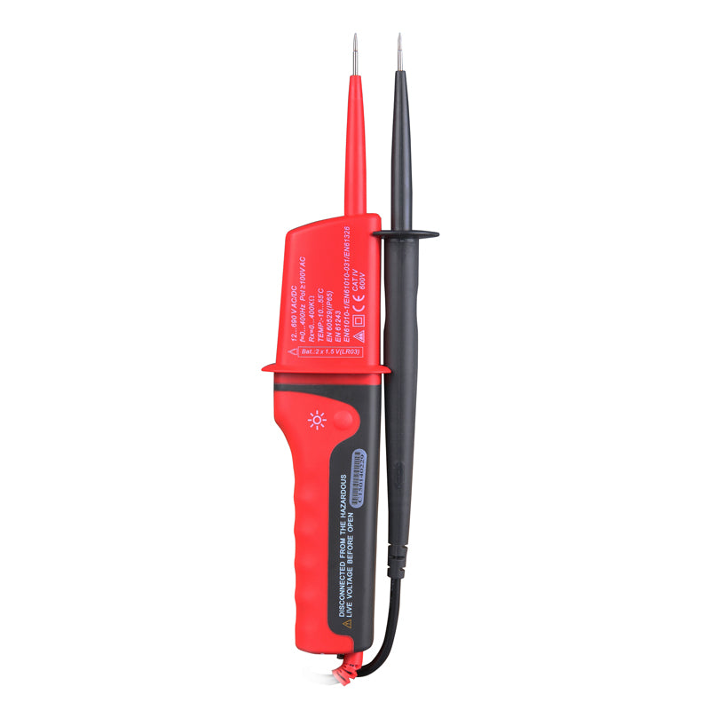 UNI-T UT15B Multifunctional Automatic Voltage Tester Detector Single Pole Detection Continuity Test