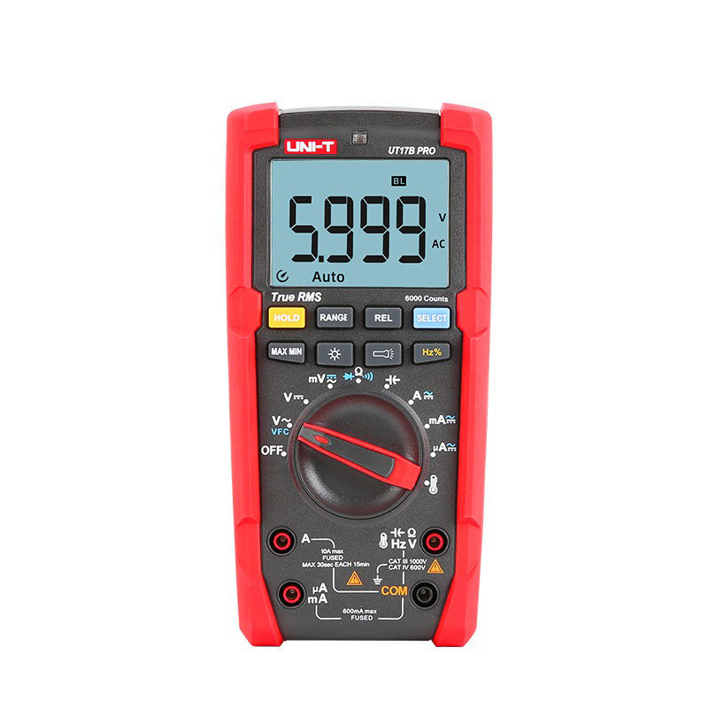 UNI-T UT17B Pro High Accuracy True RMS Digital Multimeter Auto-Ranging Multitester
