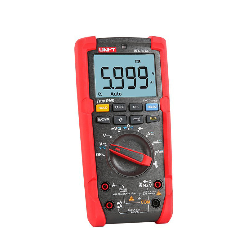 UNI-T UT17B Pro High Accuracy True RMS Digital Multimeter Auto-Ranging Multitester