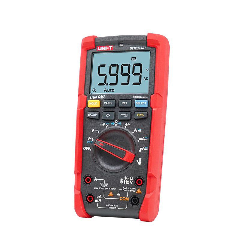 UNI-T UT17B Pro High Accuracy True RMS Digital Multimeter Auto-Ranging Multitester
