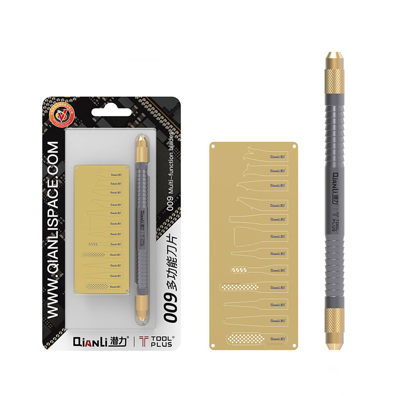 Glue Removal Knife with 12 Blades for Mobile Phone Repair Hand Tool Set