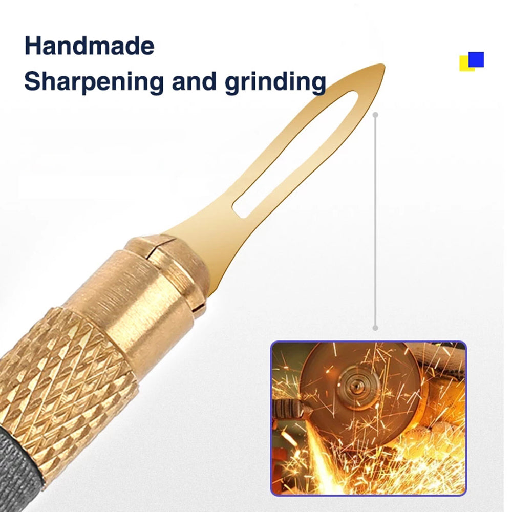 Mechanic 004 CPU Glue Remover BGA Motherboard Chip Layer Disassemble Scraping Knife with Blades Tool Kit