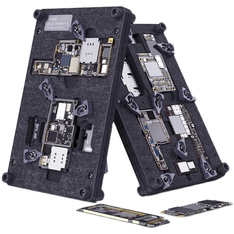 RD-02 6in1 Phone Motherboard Holder Fixture Desoldering Platform for iPhone X/XS/XS Max/11/11 Pro/11 Pro Max