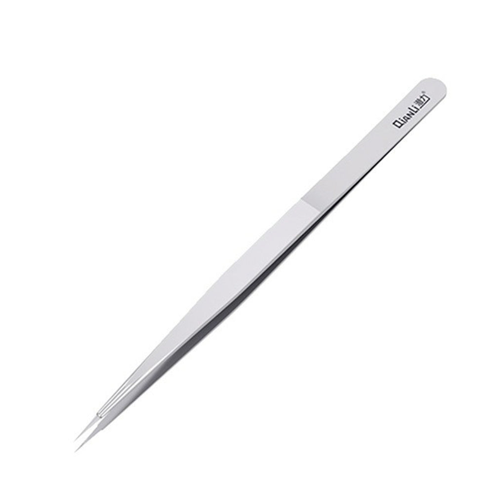 Uniqkart INEEZY YX-01 Hand-polished Non-magnetic Precision Stainless Steel 0.1mm Fine Type Pointed Tweezers