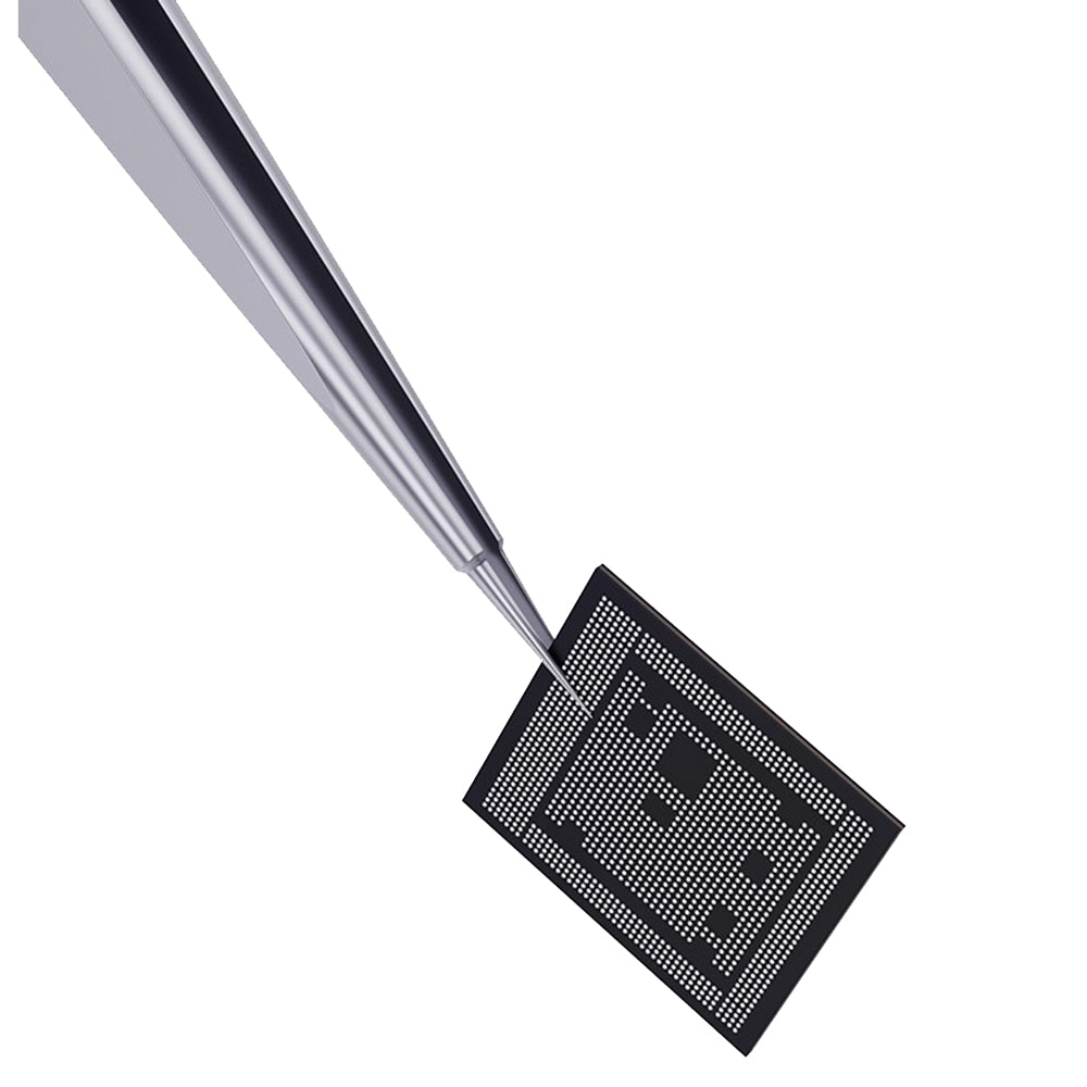 Uniqkart INEEZY YX-01 Hand-polished Non-magnetic Precision Stainless Steel 0.1mm Fine Type Pointed Tweezers