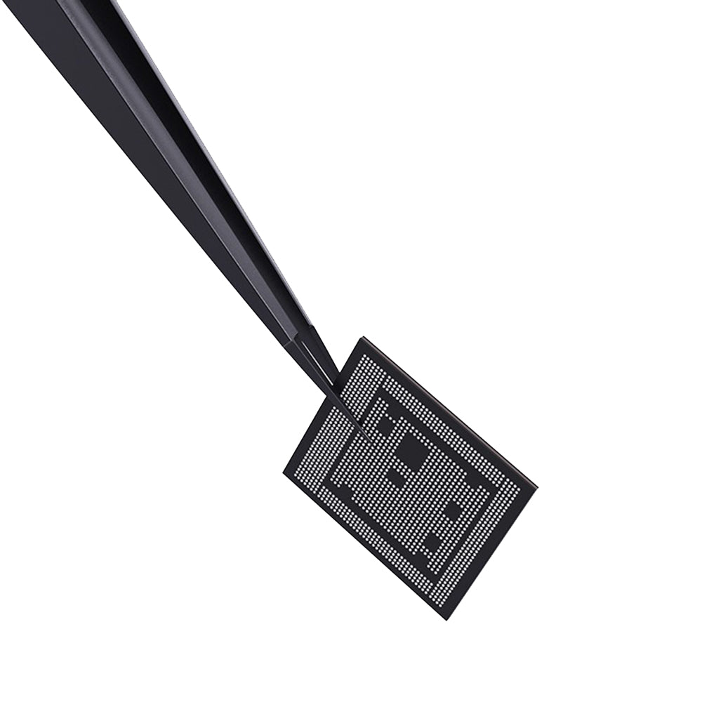 Uniqkart INEEZY FX-04 0.15mm Wide Type Hand-polished Non-magnetic Precision Stainless Steel Tweezers