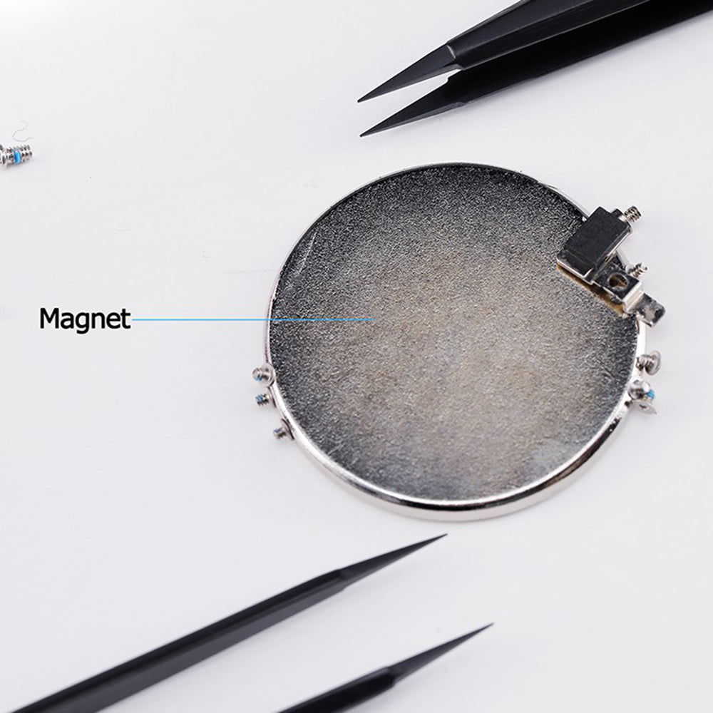 Uniqkart INEEZY FX-04 0.15mm Wide Type Hand-polished Non-magnetic Precision Stainless Steel Tweezers