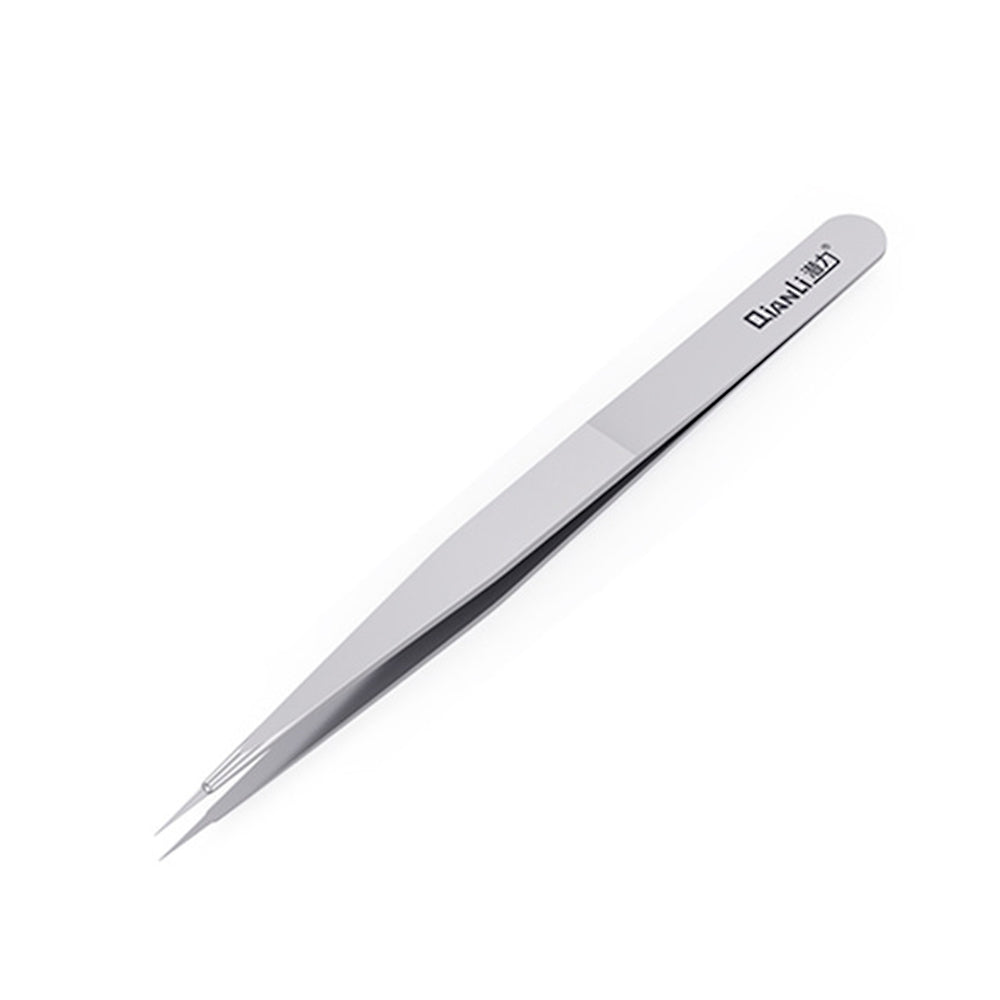 Uniqkart INEEZY YK-02 Hand-polished Non-magnetic Precision Stainless Steel 0.1mm Wide Type Pointed Tweezers