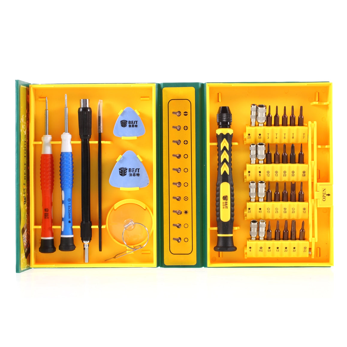 Uniqkart BST-8922 Cell Phone Repair Tool Kit Precision Screwdriver Set S2