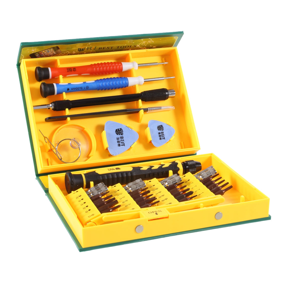 Uniqkart BST-8922 Cell Phone Repair Tool Kit Precision Screwdriver Set S2
