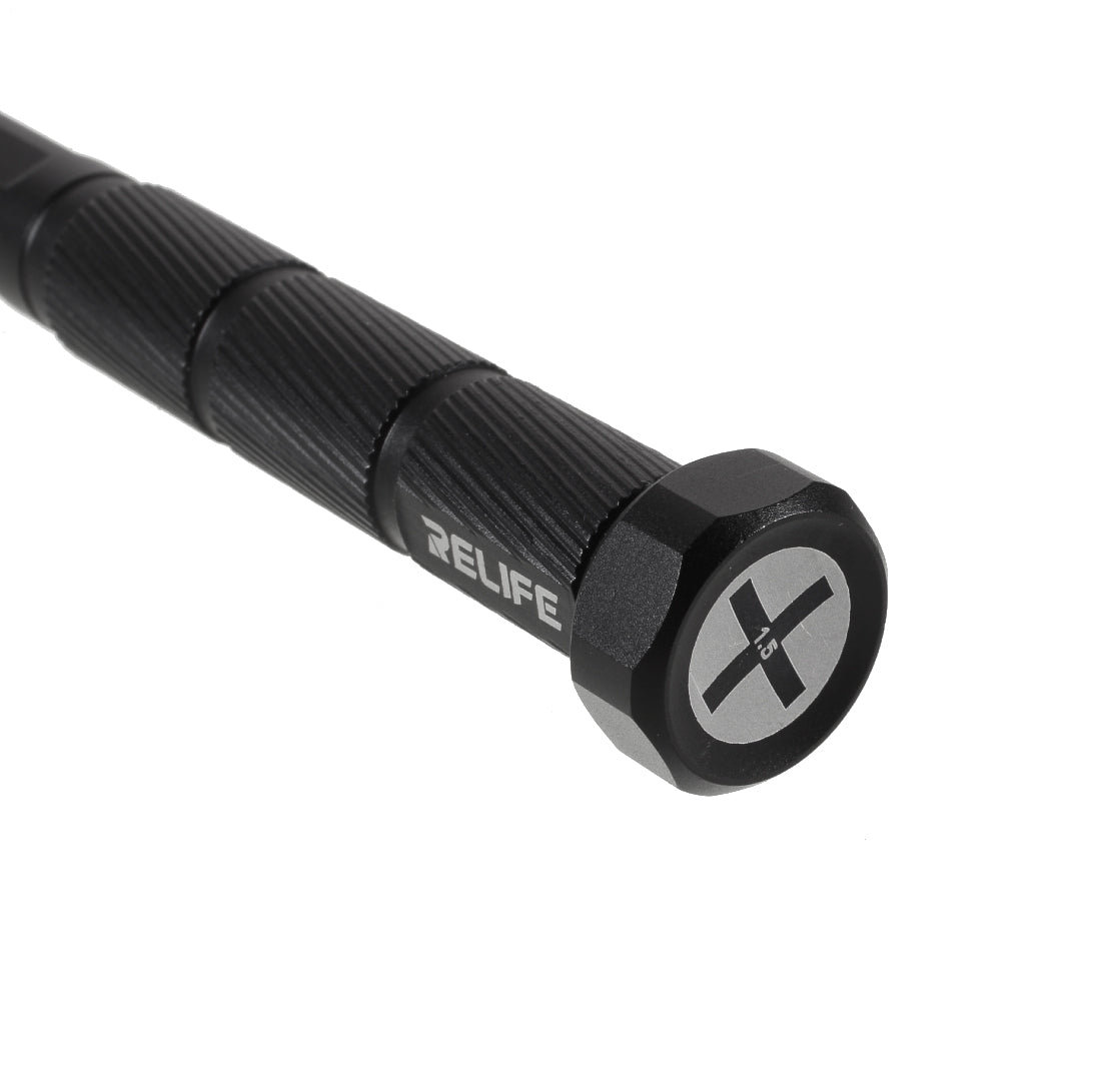 Relife RL-727 Mobile Phone Repair 3D Precision Screwdriver Cross 1.5 Non-Slip Screwdriver