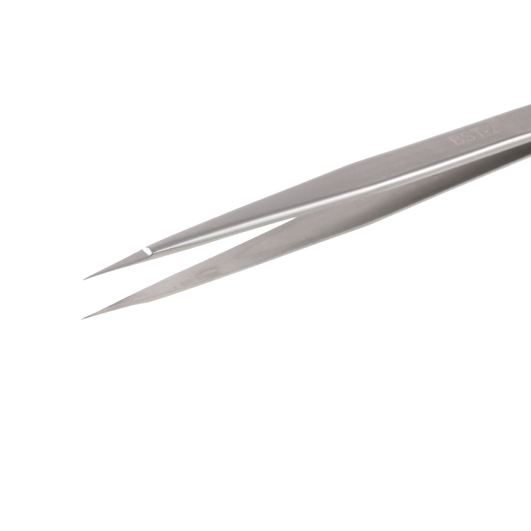 Best BST-23 Stainless Steel Straight Tip Jump Wire Tweezers for Mobile Phone Motherboard Repair