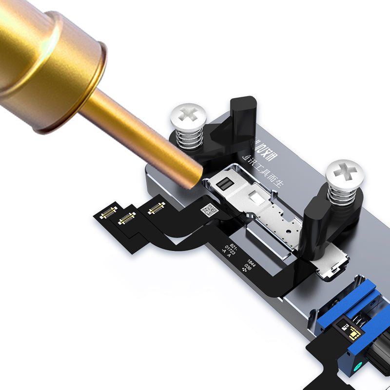 ALHUN 2 Generation 2 in 1 Camera Fixed Maintenance Clamp Dot Matrix Repair Holder for iPhone X/XR/XS/11 Pro Max/12