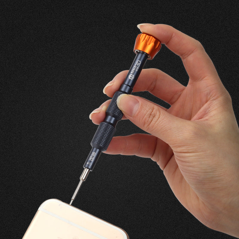 5pcs/Set 3D Precision Alloy S2 Batch Head Screwdrivers Set Anti-slip Screwdrivers Disassemble Opening Tool