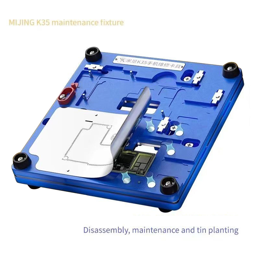 MIJING K35 Motherboard Fixture Circuit Board PCB Holder for iPhone Cellphone Repair Tool