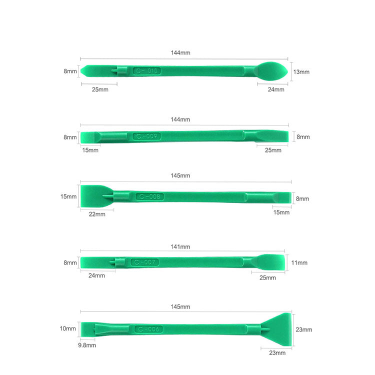 Uniqkart RL-049C 10-in-1 Multifunctional Double-End Disassembly Tool Set