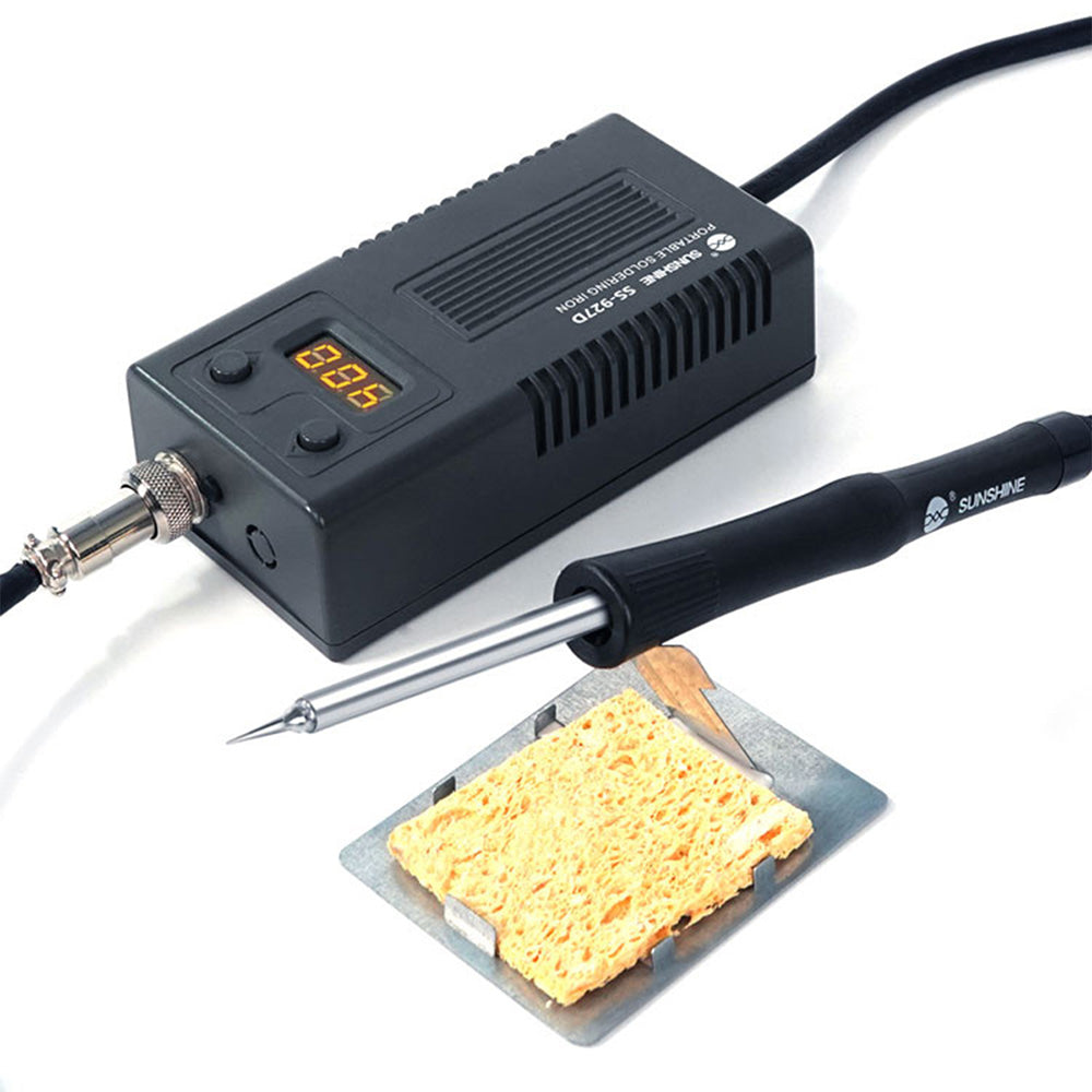 Uniqkart SS-927D Portable Constant Temperature Soldering Station Electric Soldering Iron Head 75W for BGA Chip Repair Desoldering Station