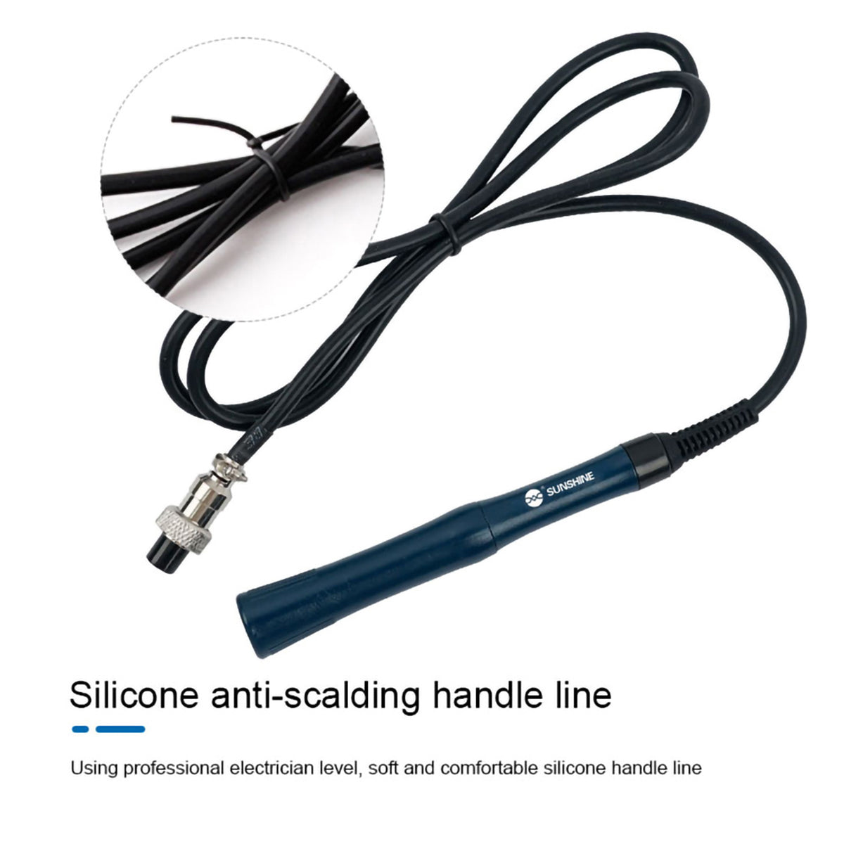 Uniqkart SS-927D Portable Constant Temperature Soldering Station Electric Soldering Iron Head 75W for BGA Chip Repair Desoldering Station