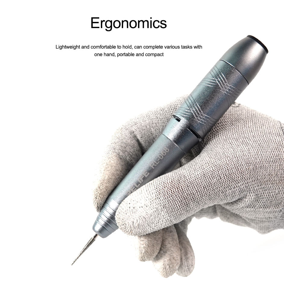 Relife RL-068 Multi-Speed Mini Electric Drill Engraving Pen Grinding Drilling Cutting Polishing Pen
