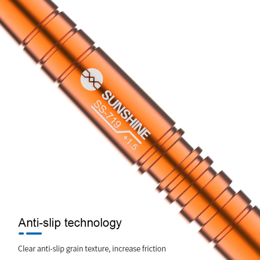 SUNSHINE SS-719 +1.5 Phillips Screwdriver for Mobile Repair Opening Hand Tools
