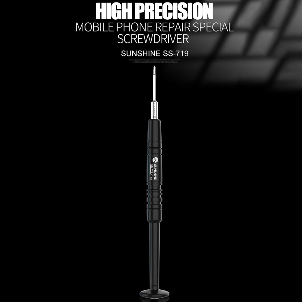 Uniqkart SS-719 +1.2 Handle Precise Magnetic Alloy Screwdriver for Mobile Repair Opening Hand Tools