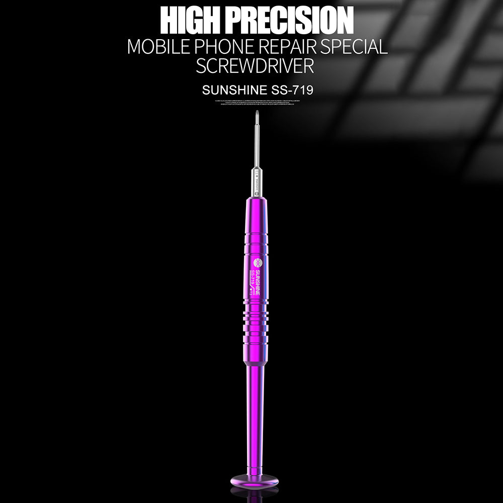 Uniqkart SS-719 High Precision Magnetic T3 Screwdriver for Mobile Repair Opening Hand Tools Maintenance Tools
