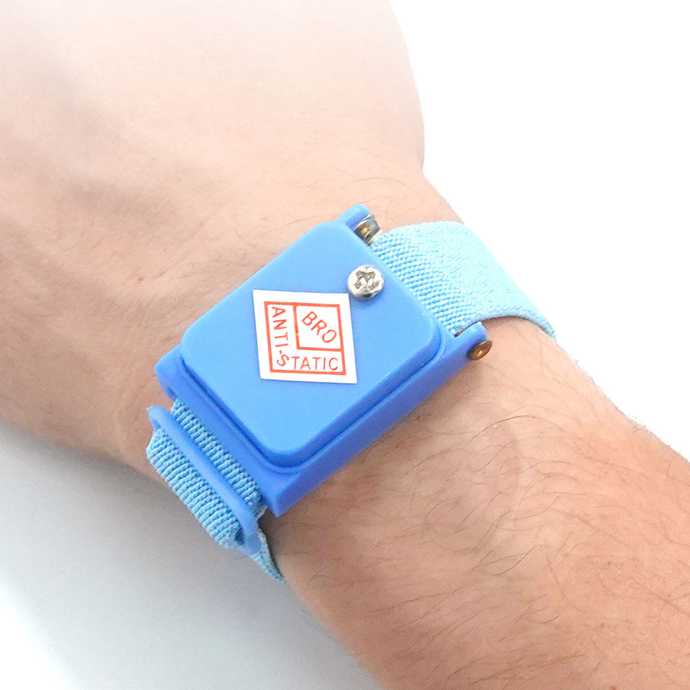Uniqkart Cordless Wireless Adjustable Anti-Static Bracelet Wrist Band for Electronics Repair