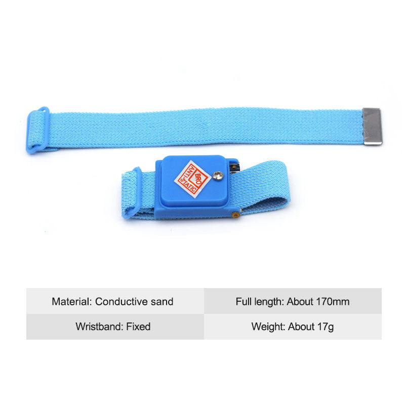 Uniqkart Cordless Wireless Adjustable Anti-Static Bracelet Wrist Band for Electronics Repair